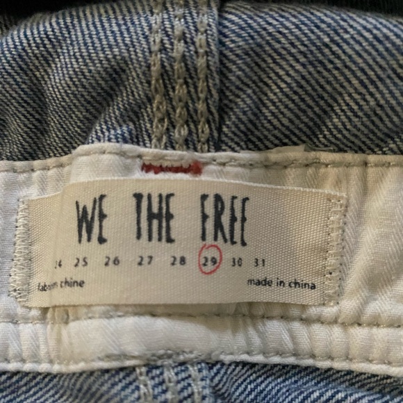We the free ziggy denim overalls - Picture 5 of 6
